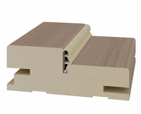 Стойка коробки телескоп 80*30*2070 мм,  ЭКО-шпон Ясень тёмный